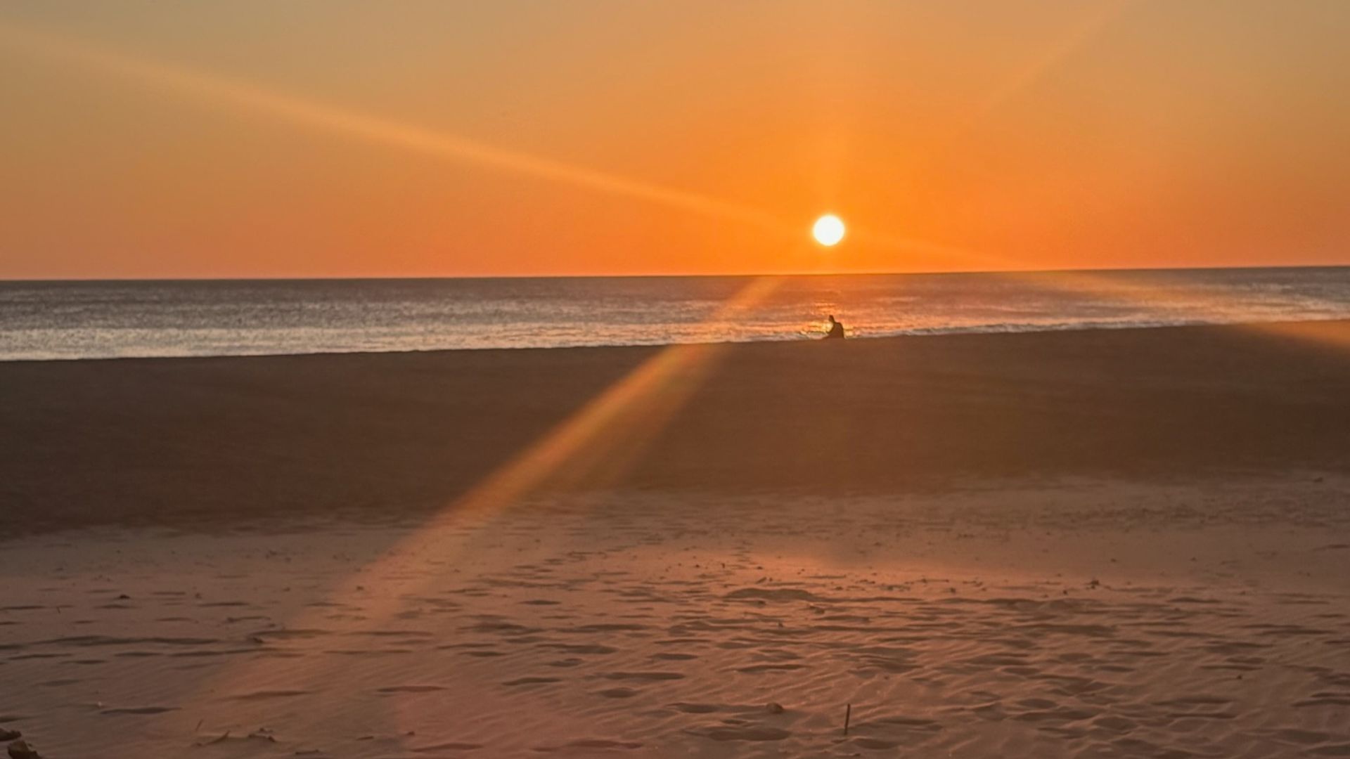 Smuk solnedgang i Nicaragua