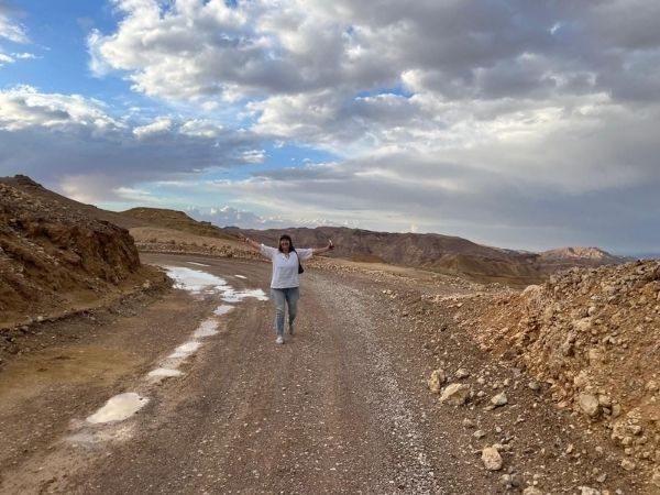 Stifter og rejserådgiver Mette Hansen fra Tikva Travel i Eilat Mountains/South Negev/North Sinai